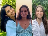 Sustainable Development Award Winners Reflect on Their College Careers